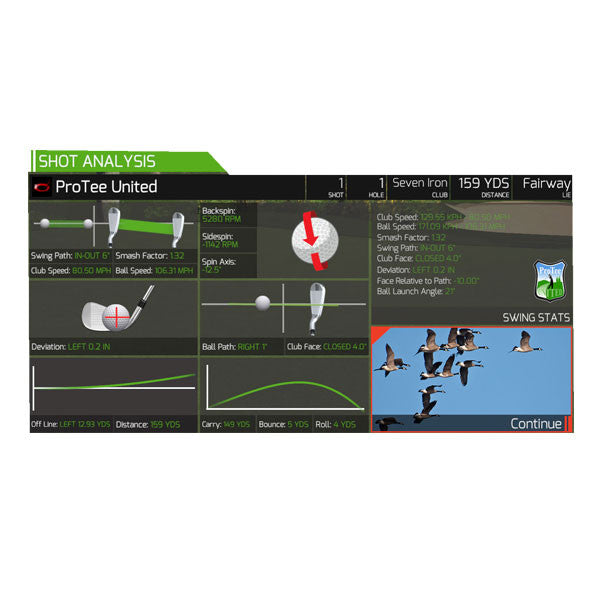 ErnestSports ES16 + The Golf Club Simulation Software